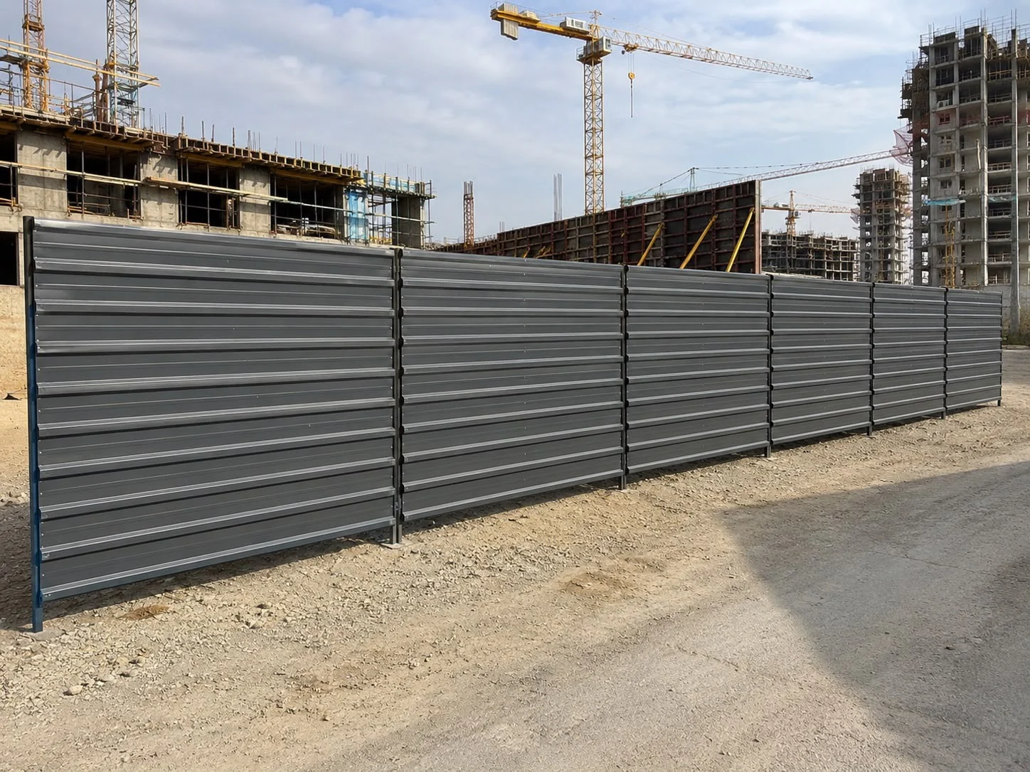 Önallar gri panel şantiye saha uygulaması